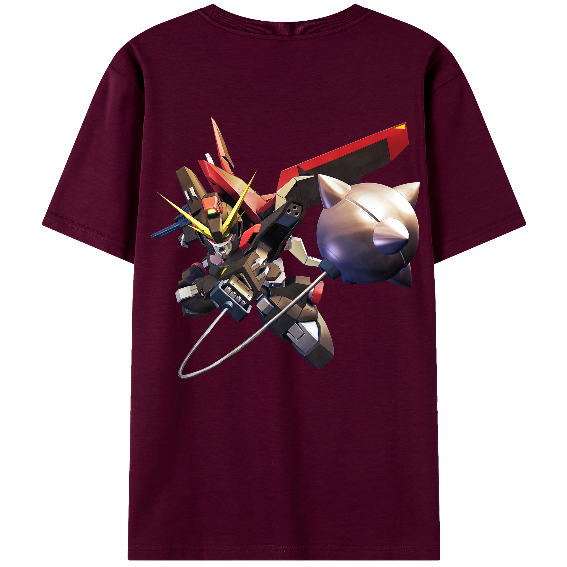 （画像用） 機動戦士ガンダム Mobile Suit Gundam レディース半袖Tシャツ(バックプリント)